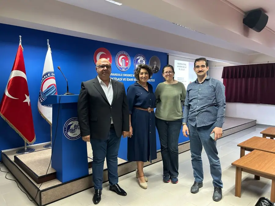 We were delighted to join the Spring Festival at Çanakkale Onsekiz Mart University
