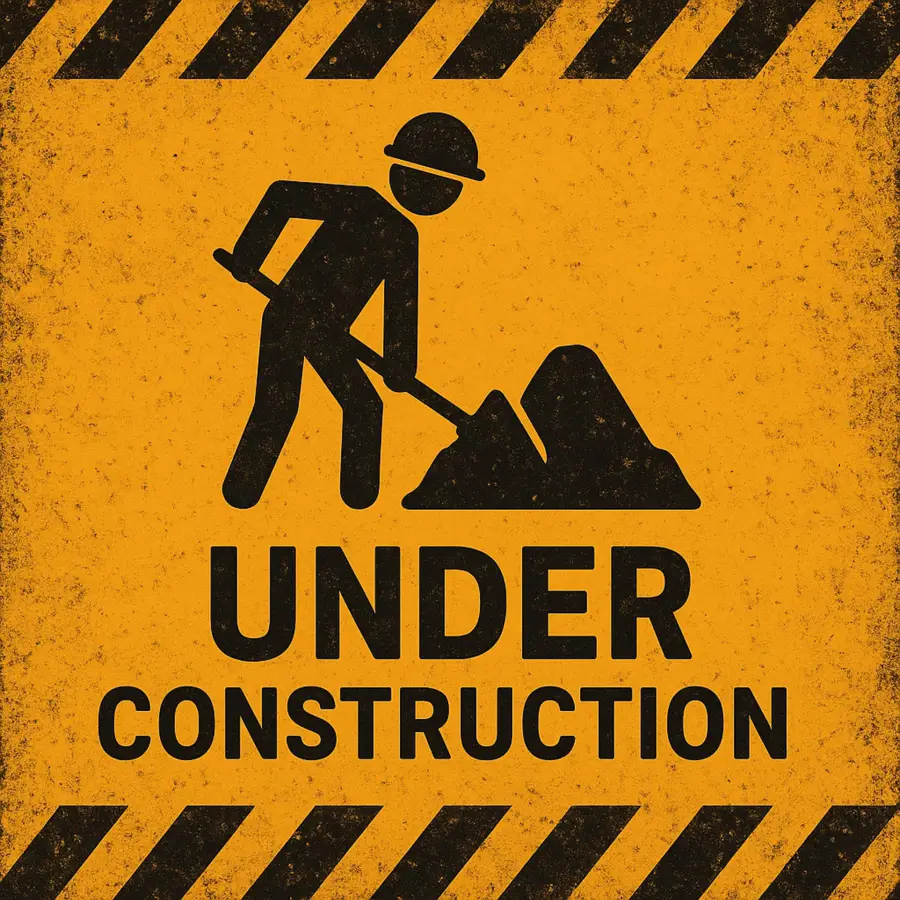 under construction